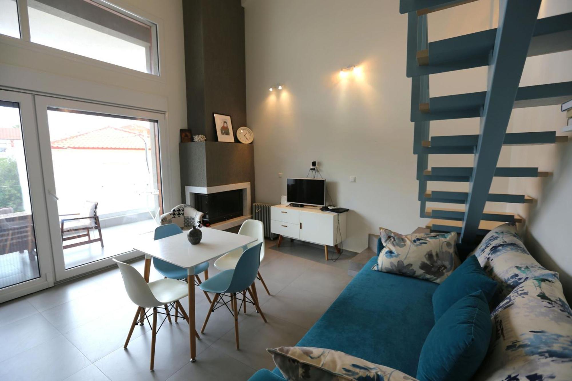 Aleksia Seaside Deluxe Apartment Пефкохори Екстериор снимка