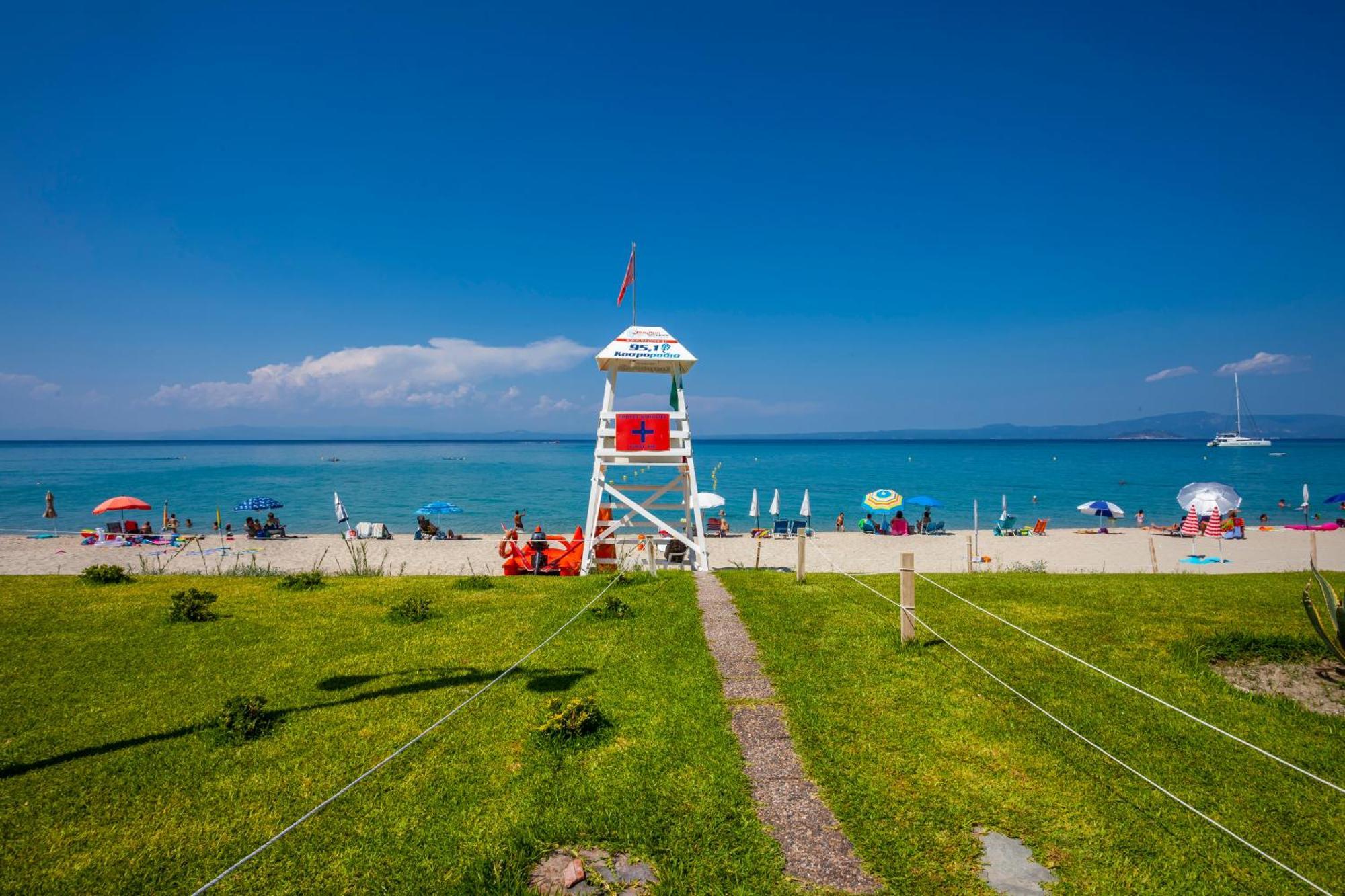 Aleksia Seaside Deluxe Apartment Пефкохори Екстериор снимка