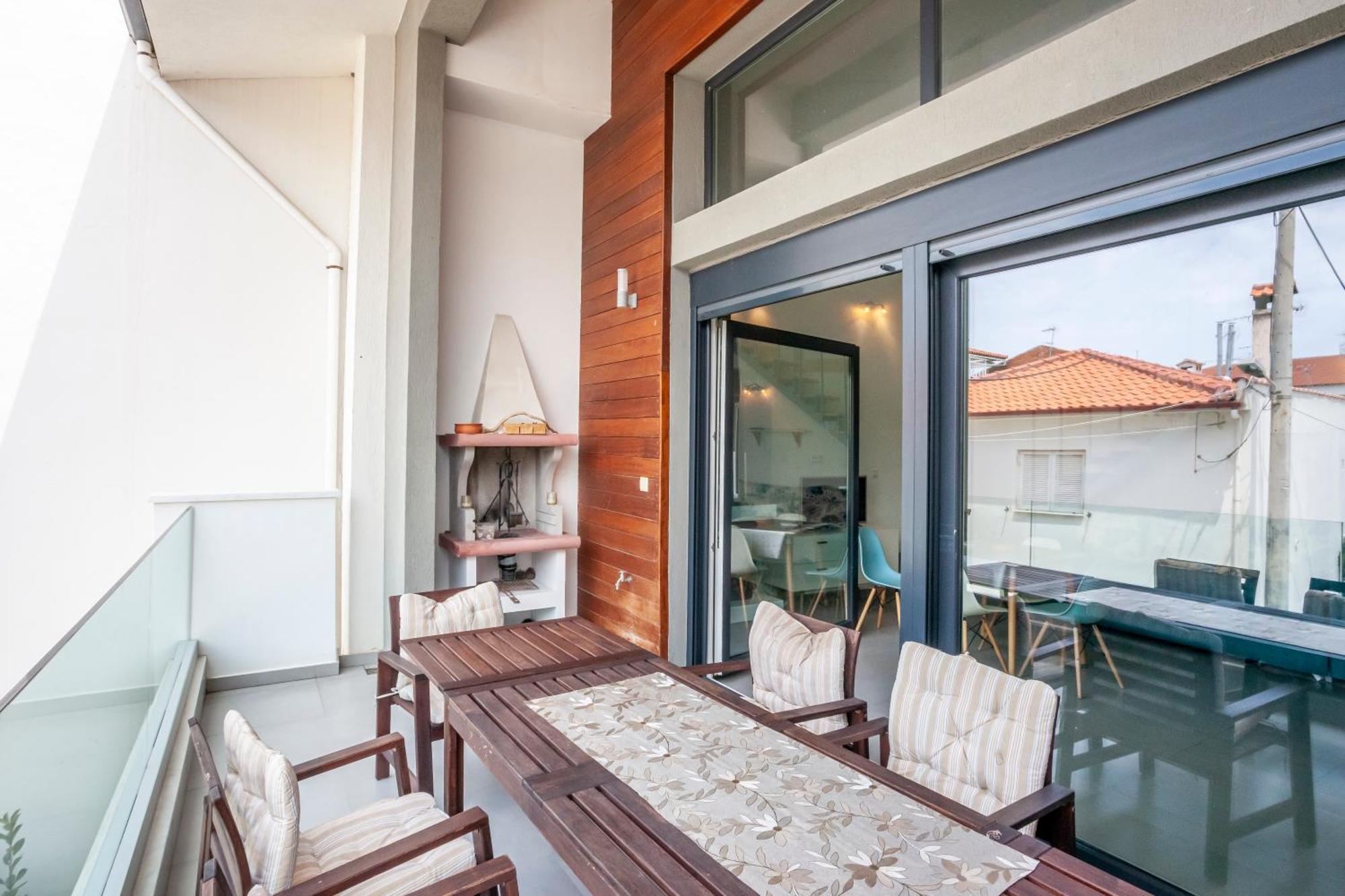 Aleksia Seaside Deluxe Apartment Пефкохори Екстериор снимка