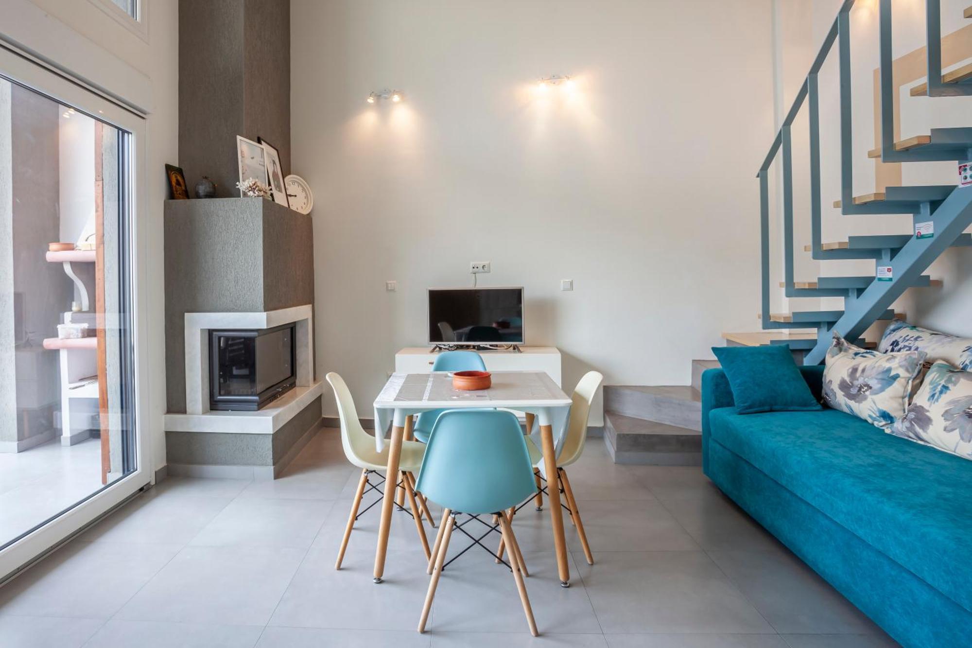 Aleksia Seaside Deluxe Apartment Пефкохори Екстериор снимка